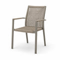 Silla de Aluminio y Cuerda Trenzada de Poliéster 55cm x 60cm x 85cm