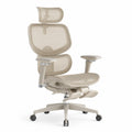 Silla de Oficina Ergonómica de Malla con Reposacabezas y Apoyabrazos Ajustables