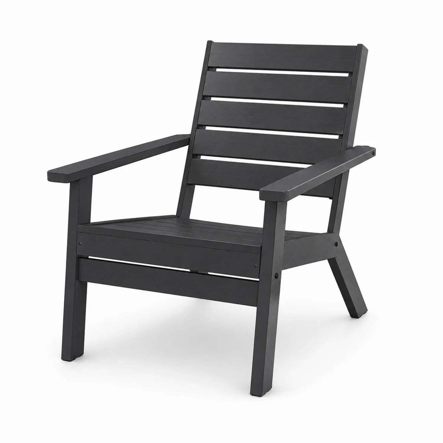 Silla de Aluminio Negro para Exterior 80x70x60 cm