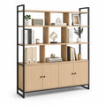 Estantería de Madera MDF y Metal de 180x120x35 cm